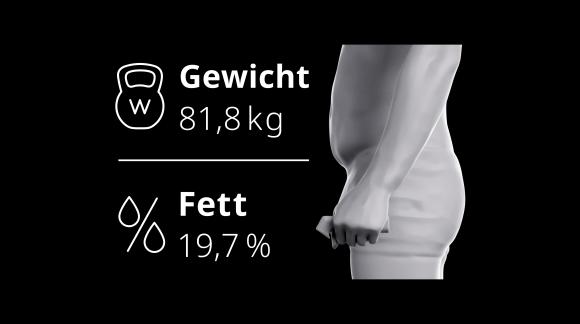 Körperfett+Gewicht und Fett-1